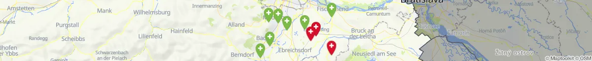Map view for Pharmacies emergency services nearby Reisenberg (Baden, Niederösterreich)